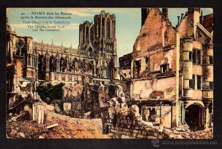 Postales: Antigua postal. Reims. No Circulada - Foto 1