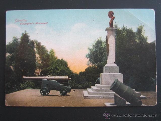 Postales: Postal Gibraltar. Wellington&acute;s MOnument. - Foto 1