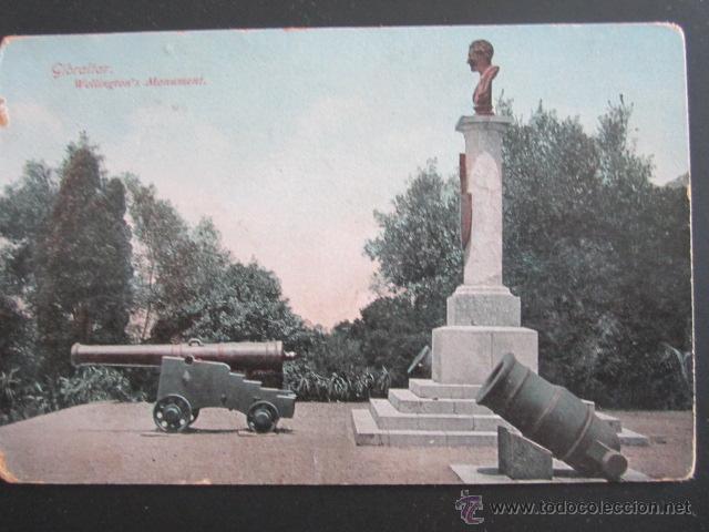Postales: Postal Gibraltar. Wellington&acute;s MOnument. - Foto 1