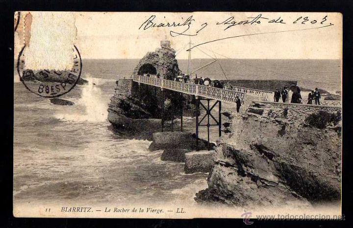 Postales: Biarritz, Circulada 1907 - Foto 1