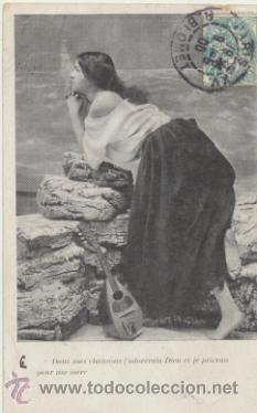 Postais: Postal Francesa. Franqueado y fechado en 1906.