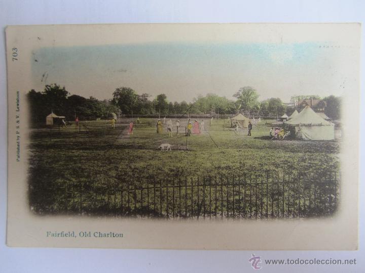 Postales: Postal antigua Gran Breta&ntilde;a. Fairfield. Old Charlton. Circulada 1906. Post Card