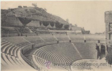 Cartes Postales: Orange.- le Theatre Romain.  Franqueado y fechado en 1908.