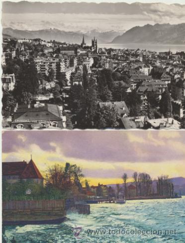 Postales: Suiza.- Lote de 2 postales. - Foto 1