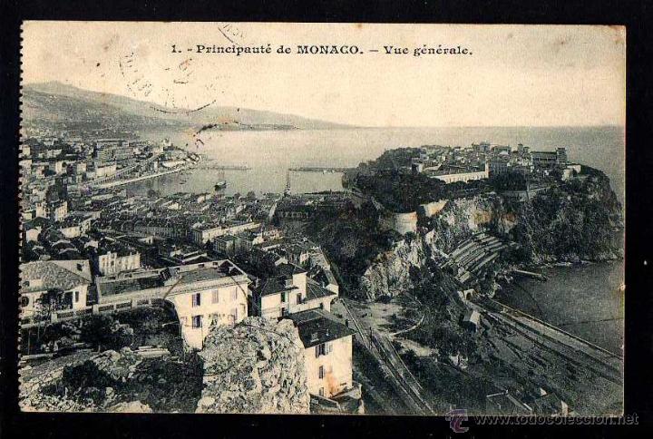 Postales: M&oacute;naco.  Circulada. - Foto 1