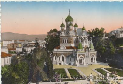 Postais: Nice,- L&acute;Eglise Russe.