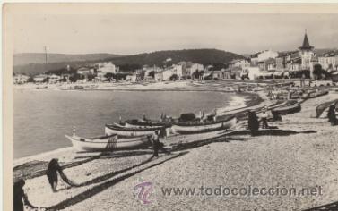 Postcards: Cagnes.- Franqueado y fechado en 1951.