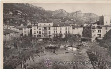 Postkarten: Vence.- Place du Grand Jardin. Franqueado y fechado en 1952.