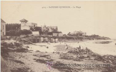 Postales: St. Pierre Quiberon.- la Plage. - Foto 1