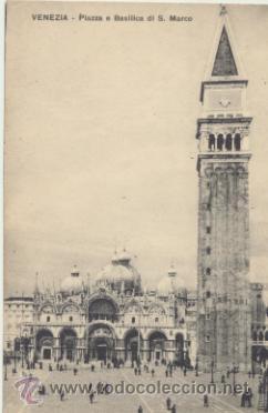 Postales: Venezia.- Piazza e Basilica di S. marco. - Foto 1