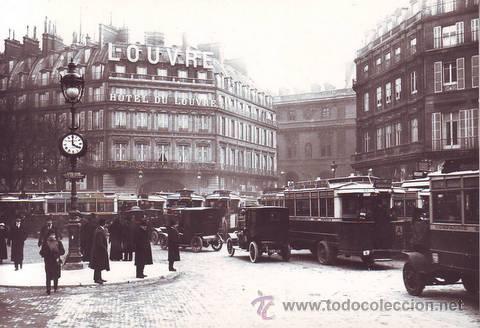 Postales: PARIS 1900 (1) Embouteillage au Palais Royal. Photo Desoye.