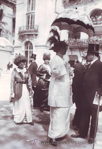 Postales: PARIS 1900 (15) L'&eacute;l&eacute;gance de l'&eacute;poque. Photo Desoye.