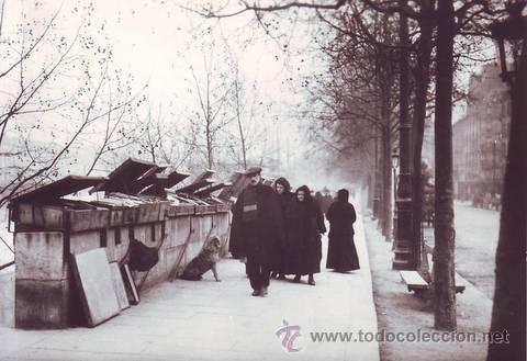 Postales: PARIS 1900 (4) Sur les quais. Photo Desoye.