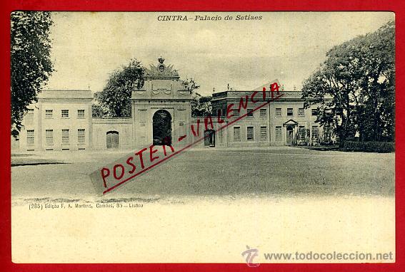 Cartes Postales: POSTAL CINTRA, PORTUGAL, PALACIO DE SETIAES, P93521