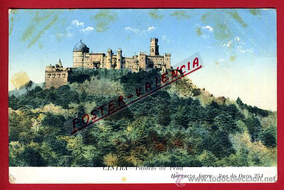 Cartoline: POSTAL CINTRA, PORTUGAL, PALACIO DA PENA, P93576