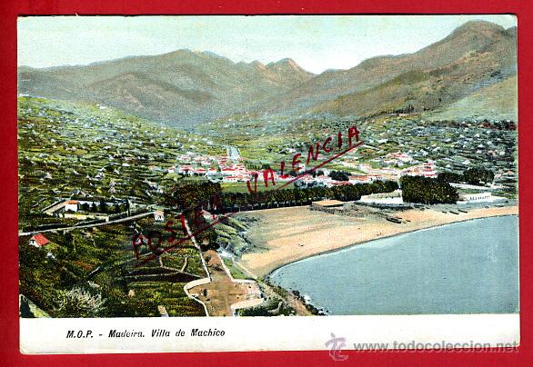 Cartoline: POSTAL MADEIRA, PORTUGAL, VILLA DE MACHICO, P93581