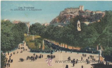 Postales: Lourdes.- L&acute;Esplanade. - Foto 1