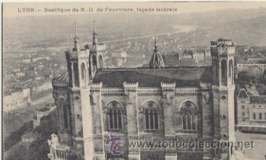 Postais: Lyon.- Basilique de N.D. de Fourvier.