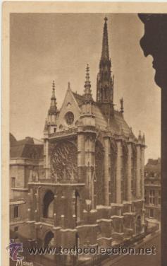 Postales: Paris.- La sainte chapelle. - Foto 1