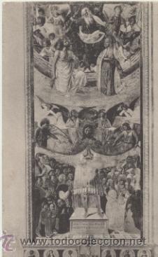 Postais: San Gimignano. Chiesa di S. Agostino. Franqueado y fechado en 1914.