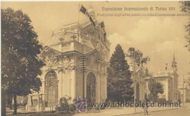 Postais: Esposizione Internazionale di Torino 1911.