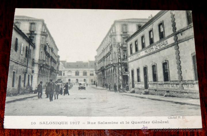 Postales: POSTAL DE SALONICA, SALONIQUE, GRECIA, N. 10, A&Ntilde;O 1917, CLICHE H. L, NO CIRCULADA.