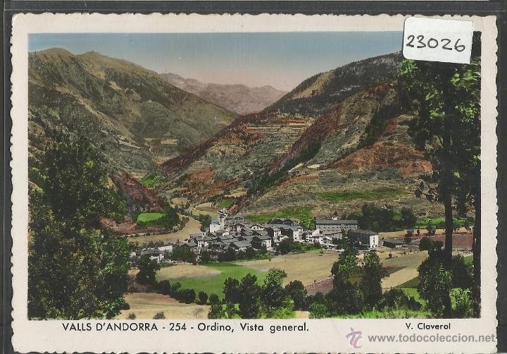 Postkarten: ORDINO - 254 - VISTA GENERAL- V.CLAVEROL - (23026)