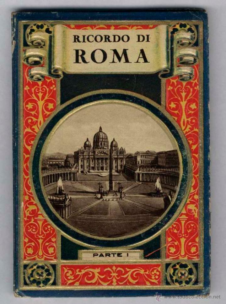 Postales: ANTIGUO librito con imagenes de Roma - Foto 1