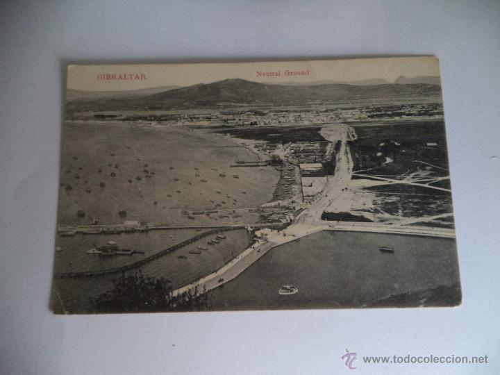 Postales: Postal de Gibraltar.Neutal Ground - Foto 1