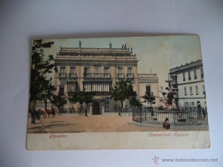 Postales: Postal de Gibraltar.Commercial square - Foto 1