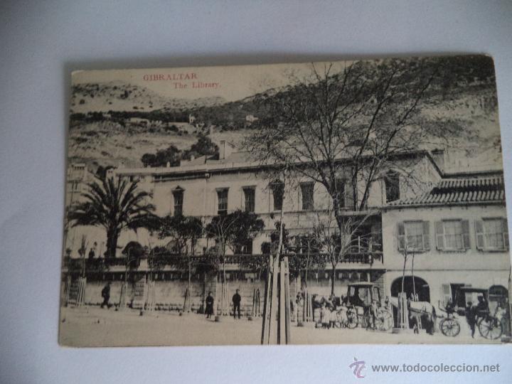 Postales: Postal de Gibraltar.The Library - Foto 1