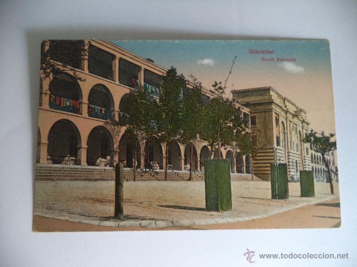 Postales: Postal de Gibraltar.South Barracks - Foto 1