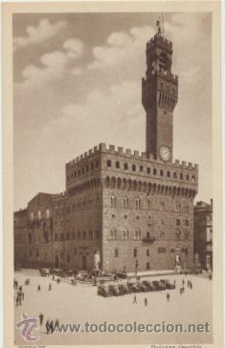 Postcards: Firenze.- Palazzo Vecchio.