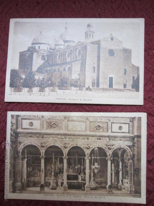 Postales: LOTE DE 2 POSTALES DE PADOVA. - Foto 1