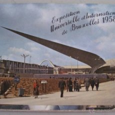 Postales: ACORDEON DE 10 POSTALES DE LA EXPOSICION UNIVERSAL BRUXELAS 1958 (EXPOSITION UNIVERSELLE BRUXELLES). Lote 44059130