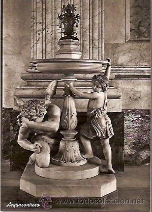 Cartes Postales: ANTIGUA POSTAL BASILICA DI SAN PAOLO ACQUASANTIERA VERA FOTOGRAFIA
