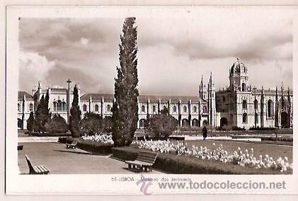 Postais: ANTIGUA POSTAL 68 LISBOA MOSTEIRO DOS JERONIMOS COLEC&Ccedil;AO DULIA