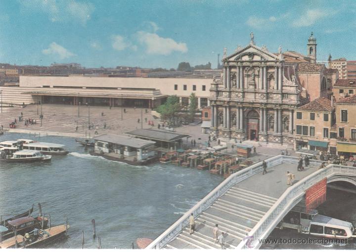 Cartoline: postal de venecia - venezia statzione di s. lucia