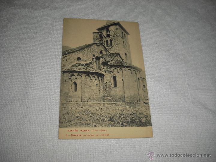 Postcards: VALLEE D&acute;ARAN 6 . BOSSOST.ABSIDE DE L&acute;EGLISE