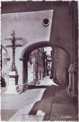 Postales: LE VIEIL ANTIBES (A.-Marit.) Rue Saint-Esprit.