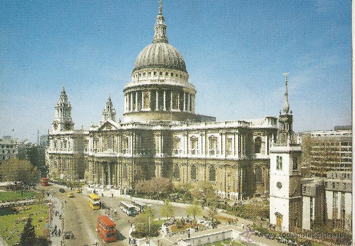 Postales: HASTINGS ENGLAND VIE FROM THE SOUTH EAST-SOLD IN AID OF THE FRIENDS OF ST PAULS CATHEDRAL