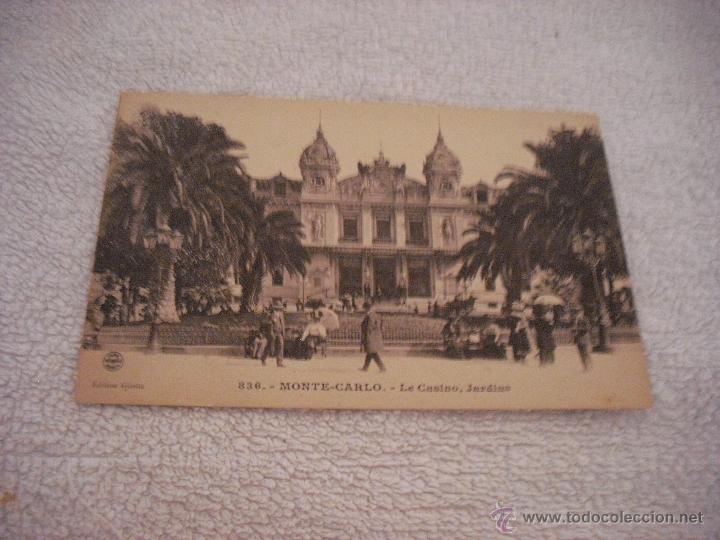 Postcards: MONTE CARLO 836 . LE CASINO , JARDINS