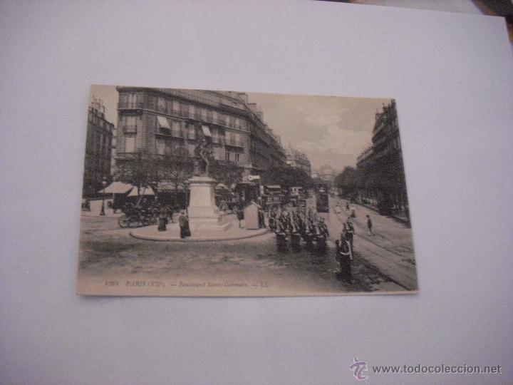 Postcards: PARIS . BOULEVARD SAINT GERMAIN. NO CIRCULADA