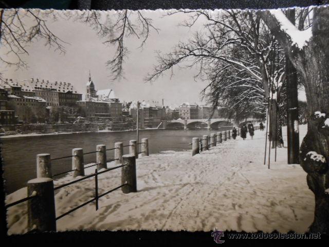 Postales: BASEL. BASILEA. CIRCULADA 1953 - Foto 1