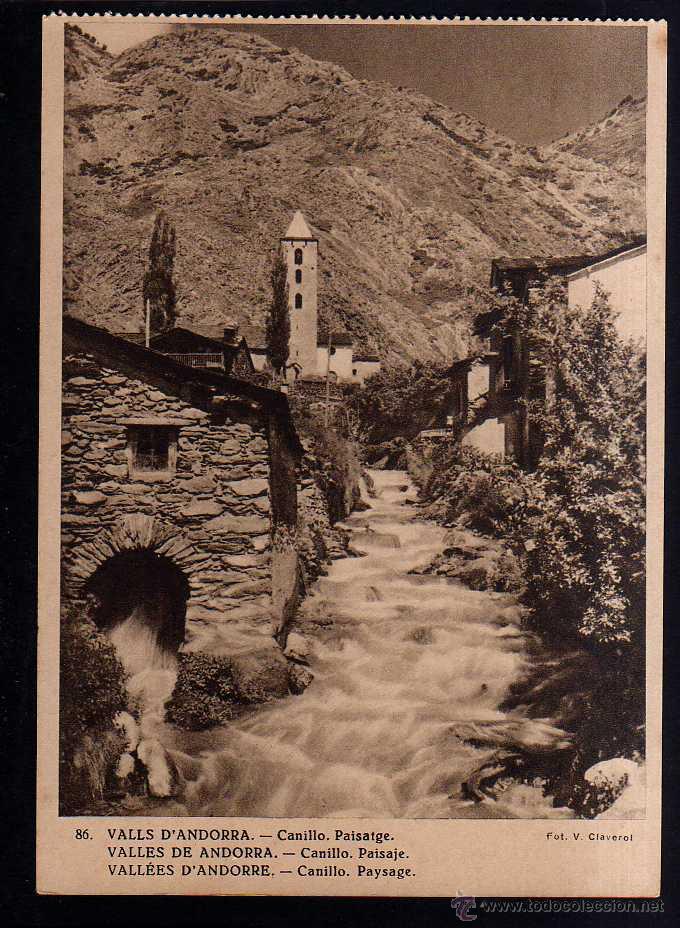 Postales: Postal de Andorra. Canillo.  No circulada . - Foto 1