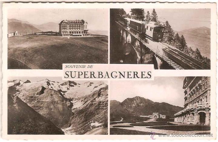 Postales: LUCHON-SUPERBAGNERES,Haute-Garonne (FRANCIA) - VARIAS VISTAS - REAL PHOTO 194 - SIN CIRCULAR