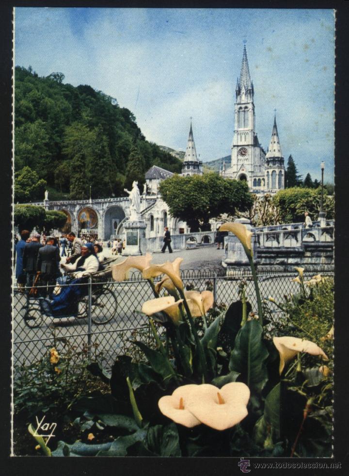 Postales: A-0316- LOURDES. LA BASILIQUE. - Foto 1