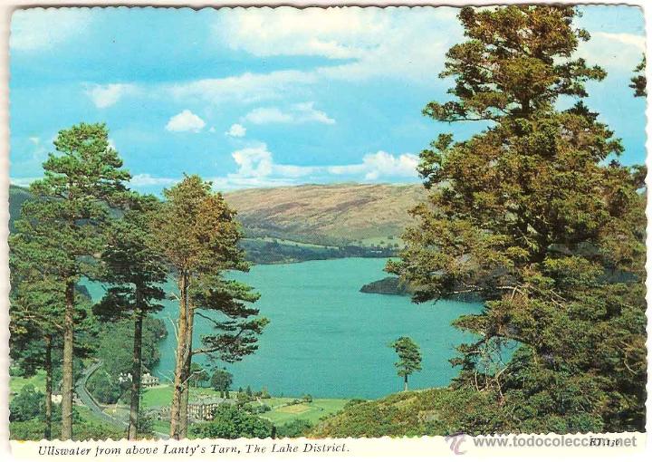 Postcards: LAKE DISTRIT (INGLATERRA), LAGO ULLSWATER DESDE LANTY'S TARN -MAMFORTH&CO - SIN CIRCULAR