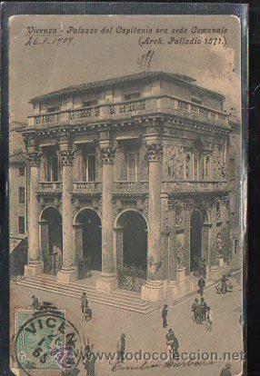 Postales: TARJETA POSTAL DE VICENZA - PALAZZO DEL CAPITANIO ORA SEDE COMUNALE. 2471 ED. LUIGI CHIOVATO