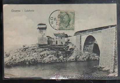 Postales: TARJETA POSTAL DE LIVORNO - CALAFURIA. 42.
